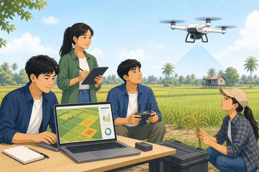 Agricultural Drone visual